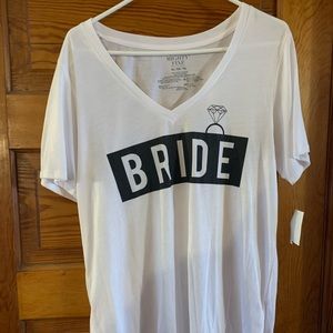 Women’s size X-Large BRIDE V-Neck